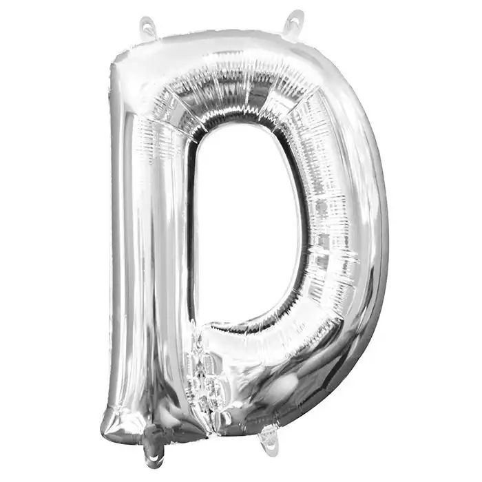 Купить  Воздушные шары из ПВХ - Надувные буквы 40 дюймов a-z 20 шт. Cеребрист..
