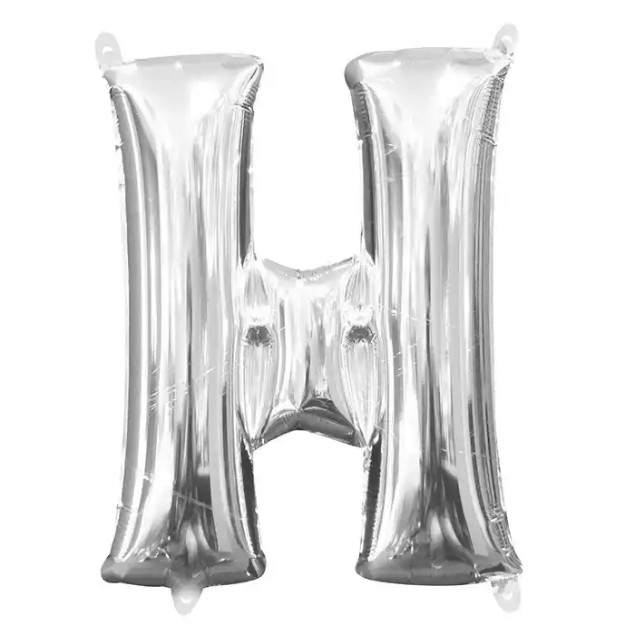 Купить  Воздушные шары из ПВХ - Надувные буквы 40 дюймов a-z 20 шт. Cеребрист..