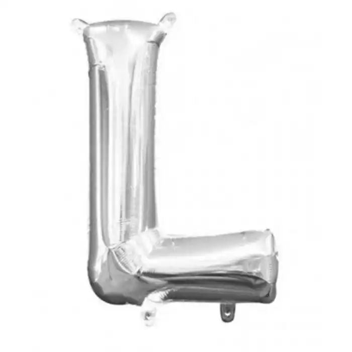 Купить  Воздушные шары из ПВХ - Надувные буквы 40 дюймов a-z 20 шт. Cеребрист..