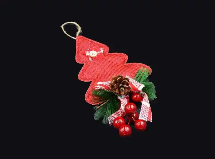 GLOBAL CHRISTMAS, Красный, 13.5см, 11см