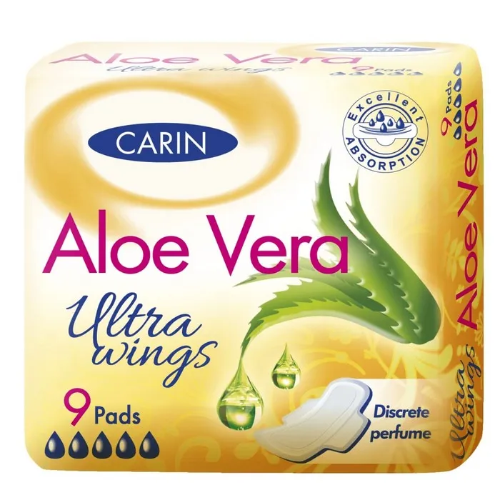 Cumpara  Igiena personală - Гигиенические прокладки, CARIN, 5 капель, 9 п..
