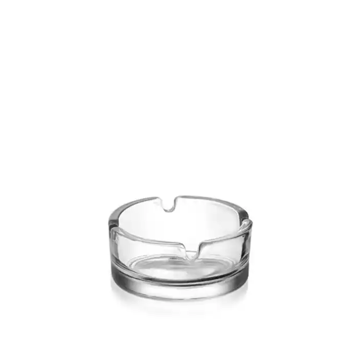 Пепельница, LAV, Стекло, 6см, Круглый, Прозрачный
