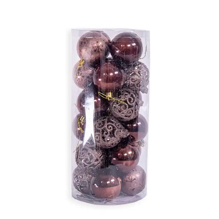 Cumpara  Bile de Crăciun - Набор 24 новогодних шаров, GLOBAL CHRISTMAS, ..