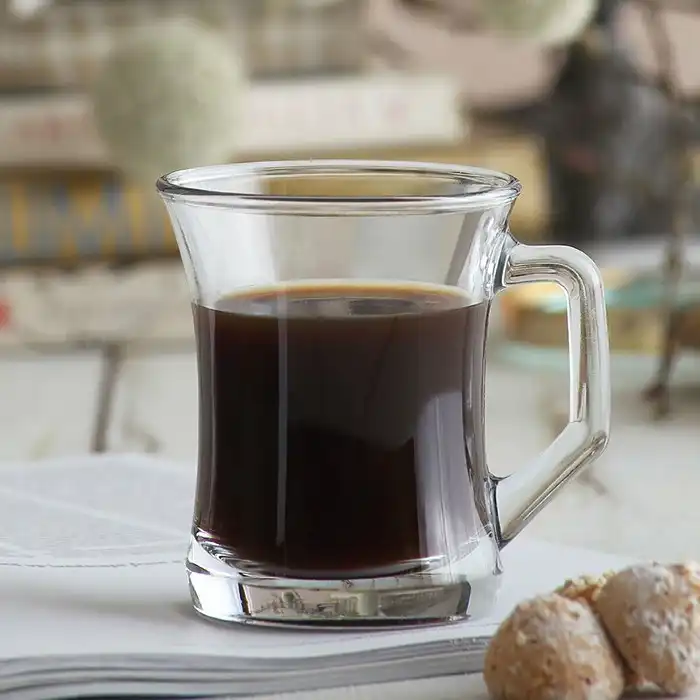 Купить  Кружки, чашки и наборы - Набор из 6 чашек, LAV, Стекло, 225мл, Гладкий..