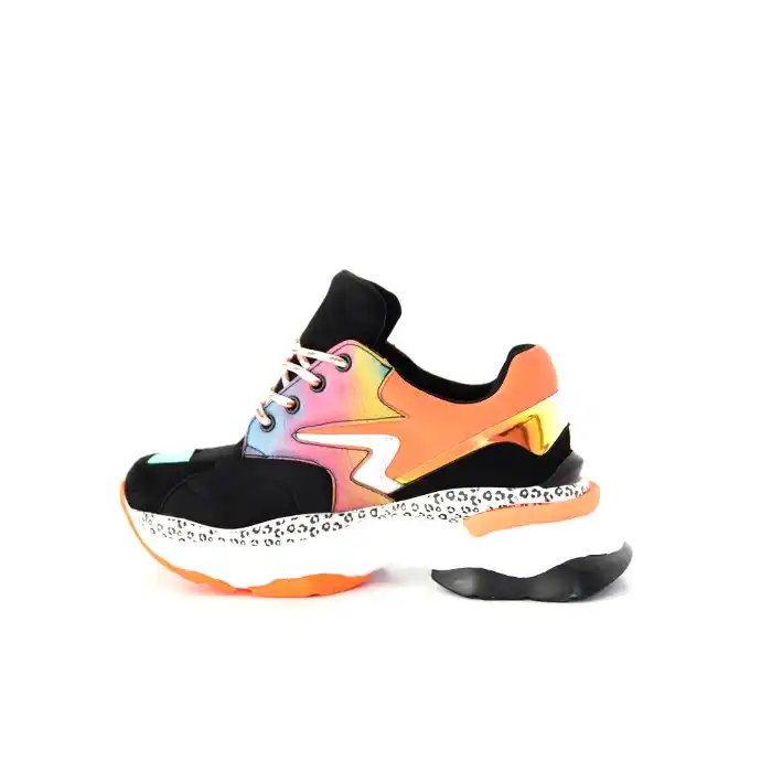 Кроссовки женские, KOSAK, 36-40, Разноцветный, Экокожа, Пена ЕВА, Спорт, Шнурки