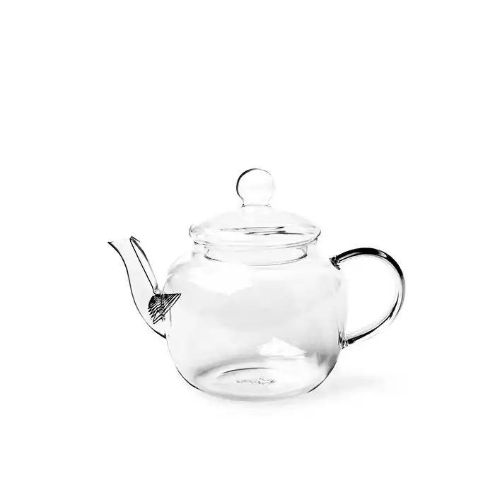 Заварочный чайник, FISSMAN, Жаропрочное стекло, 1Л, 21.5см, 13.5см, 15см, Со стальным фильтром