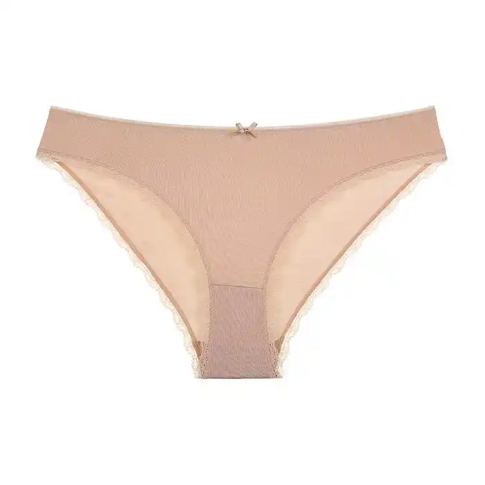 Женские трусы, DONELLA, XXL, Бежевы..