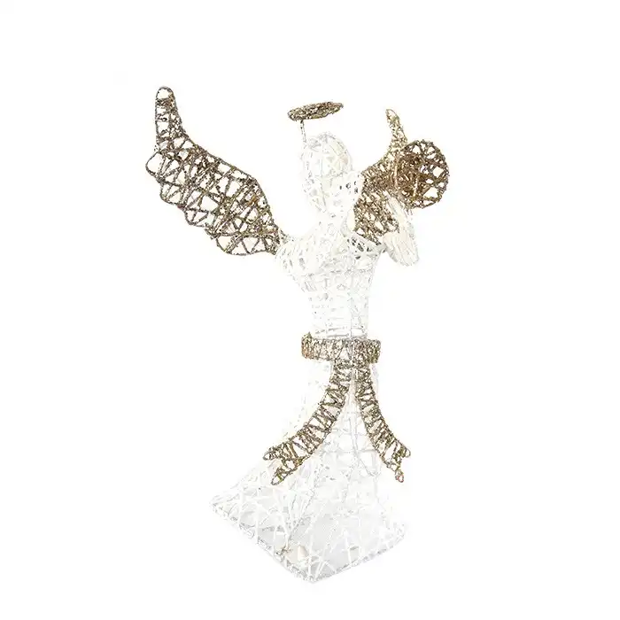 Купить  Рождественские фигурки - Фигурка Ангел, 80см, Светодиодные лампы, Мета..