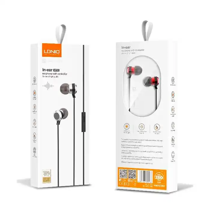 Наушники, LDNIO, Микрофон, 3.5 мм, Универсальный