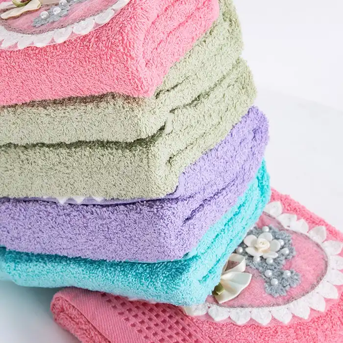 Банное полотенце, COMFORT, Хлопок с добавками, 70x140 см, Различные Цвета
