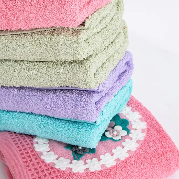 Банное полотенце, COMFORT, Хлопок с добавками, 70x140 см, Различные Цвета