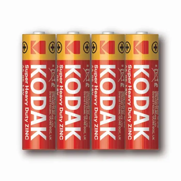 Батарея, KODAK, LR06, R06, AA, Угле..