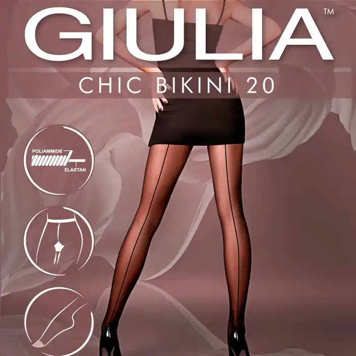 Колготки женские, GIULIA, Bikini, 2..