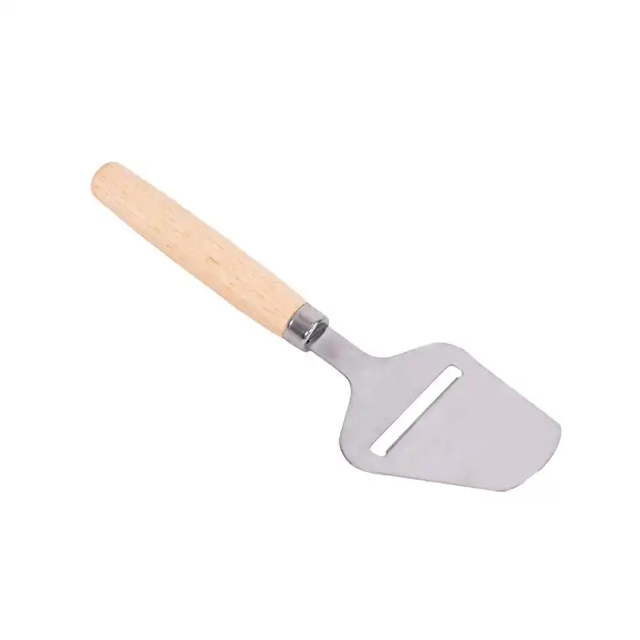 Купить  Венчики, Половники, Лопатки - Нож-лопатка для сыра Металл, Бамбуковая ручка..