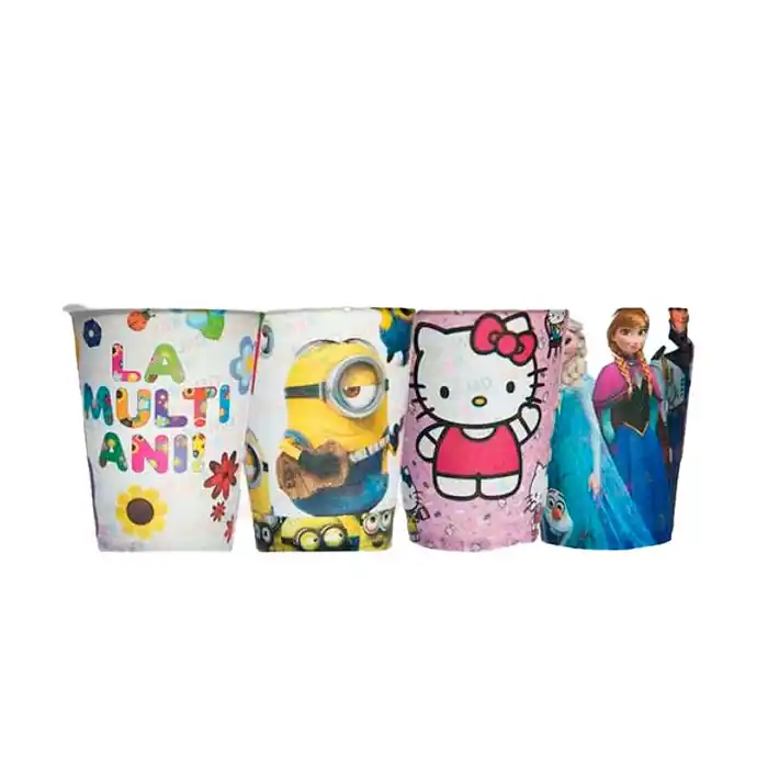 Набор 10  стаканов, AVOCADO, Бумага..