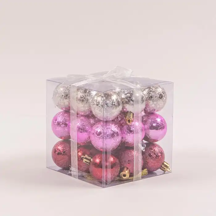 Cumpara  Bile de Crăciun - Набор 24 новогодних шаров, GLOBAL CHRISTMAS, ..