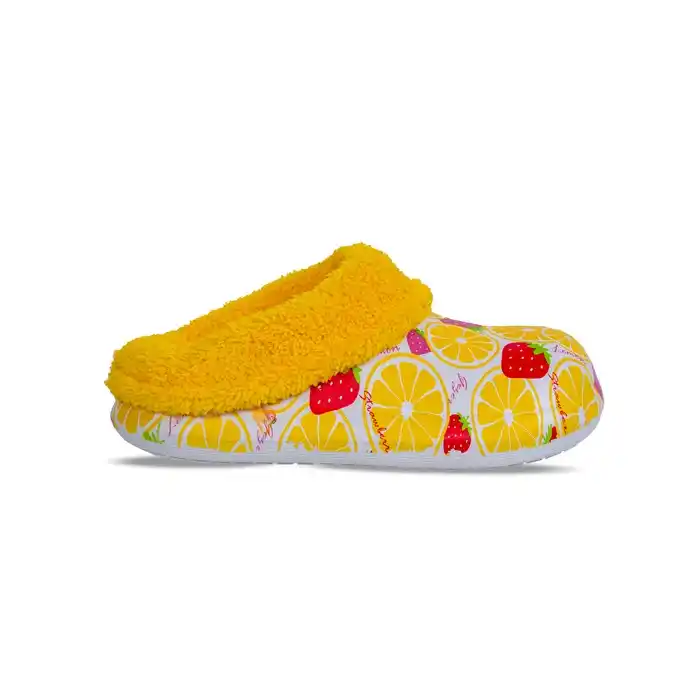 Домашние детские тапочки, GEZER, 26-30, Для детей, Желтый, Текстиль, Резиновая Подошва