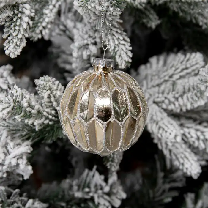 Cumpara  Bile de Crăciun - Новогодний шар, GLOBAL CHRISTMAS, Cеребристый..