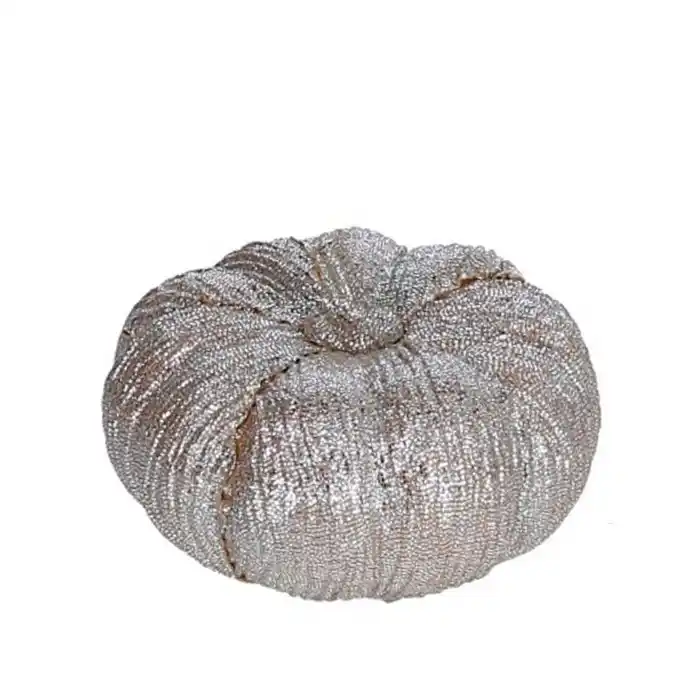 Рождественские украшения, PAULA, Тыква, Золотистый, 13cм