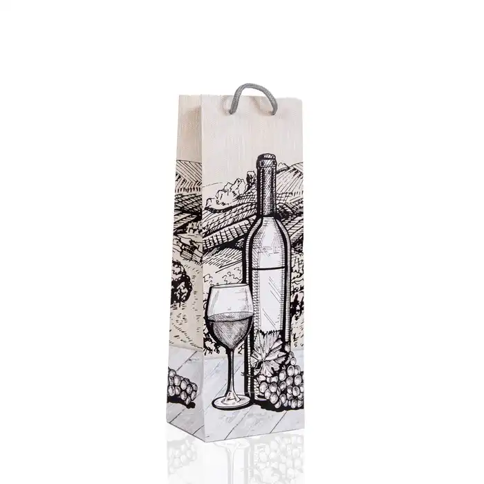 Подарочный пакет 36см, Бумага, Различные Цвета