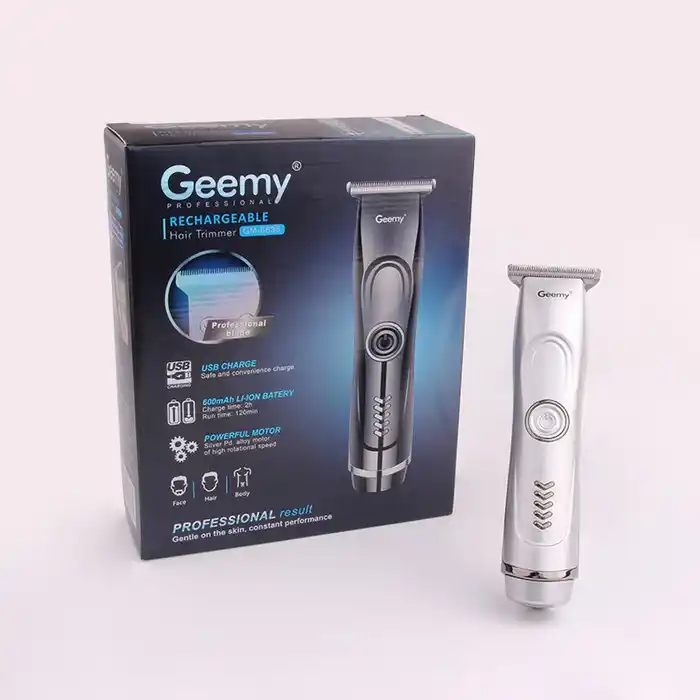 Машинка для стрижки, GEMEI, Пластик..