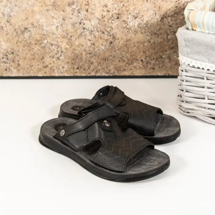 Шлепанцы мужские, RIMA&JOUDI, Для Мужчин, 40-45, Черный