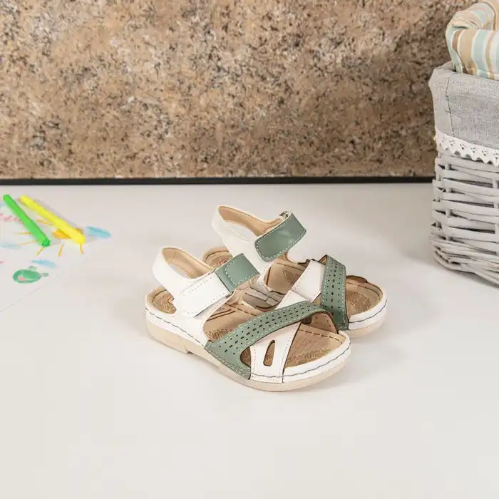 Сандалии для девочек, RIMA&JOUDI, Для девочек, 25-30, Розовый/Коричневый