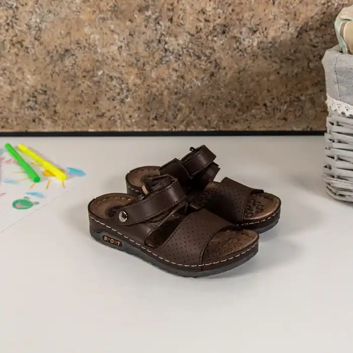 Детские сандали, RIMA&JOUDI, Для Мальчиков, 31-36, Коричневый