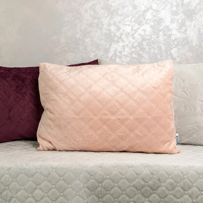 Cumpara  Textile pentru dormitor - Подушка, BALAK HOME, Velour, 50x70 см, Пудра,..