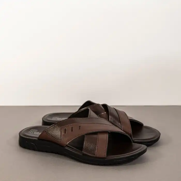 Шлепанцы мужские, GOLD STAR, Эко Кожа, 40-45