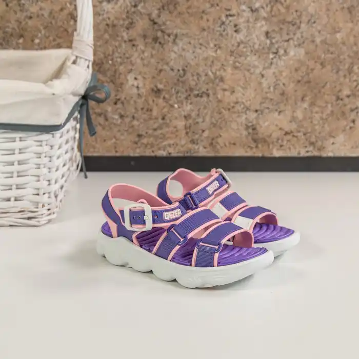 Детские сандали, GEZER, 31-34, сире..