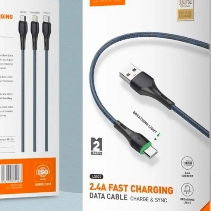 Купить  Аксессуары - Usb кабель, LDNIO, Микро USB, 2м..