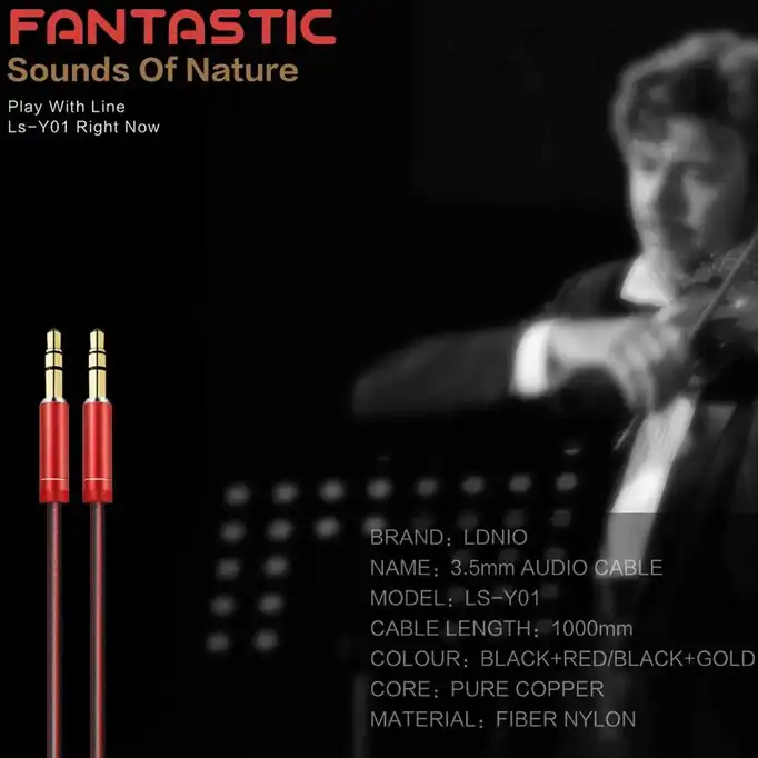 Usb кабель, LDNIO, Jack 3.5