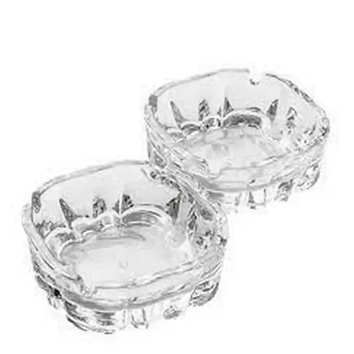 Набор из 2-х пепельниц, LAV, Стекло