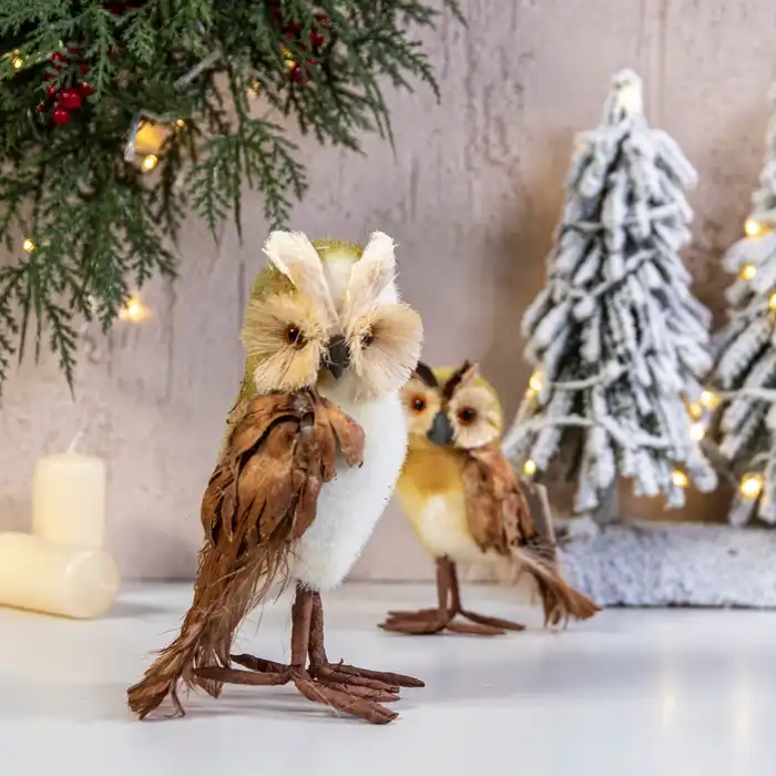 Украшение оленей, GLOBAL CHRISTMAS, 19см, Бежевый