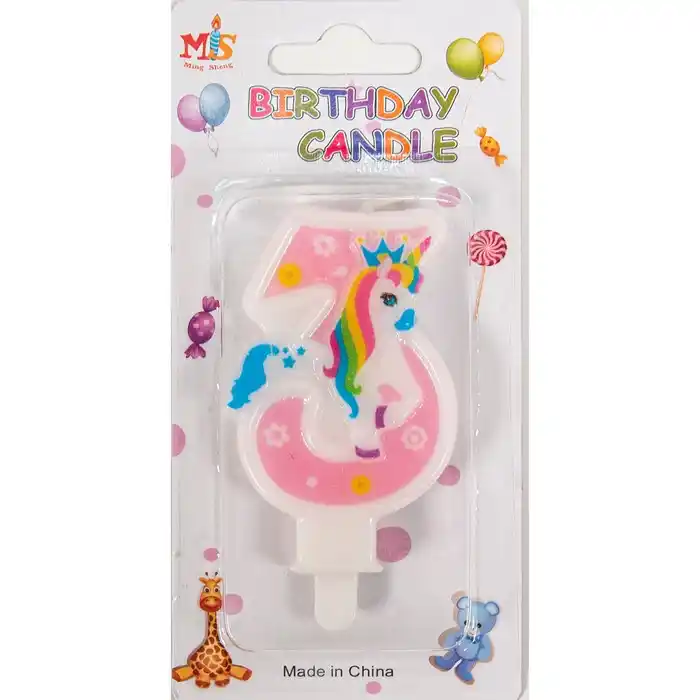 Cumpara  Lumânări pentru prăjituri - Свеча 7см, Разноцветный, Парафин..