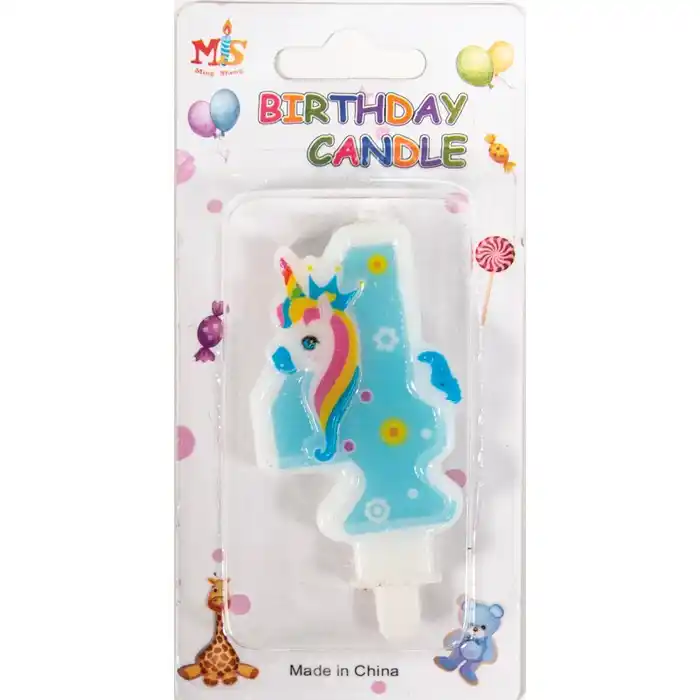 Cumpara  Lumânări pentru prăjituri - Свеча 7см, Разноцветный, Парафин..