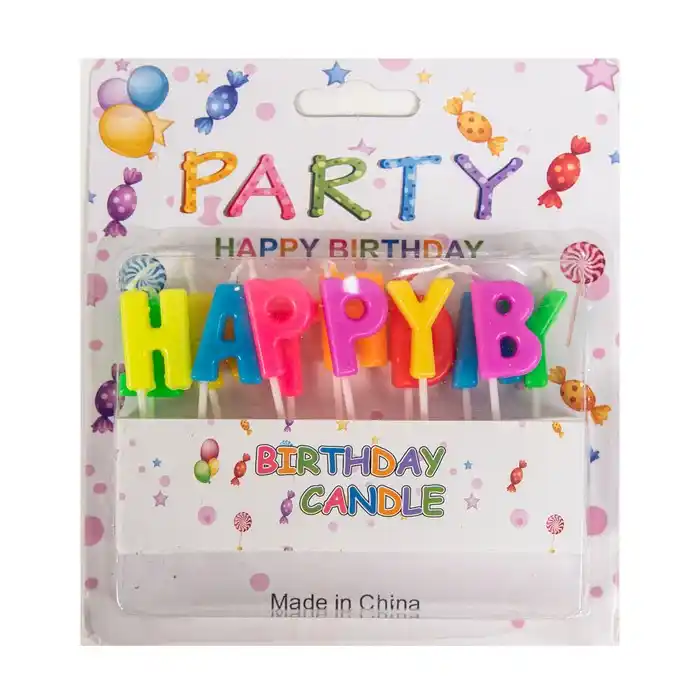 Cumpara  Lumânări pentru prăjituri - Набор свечей на день рождения Разноцветный, П..