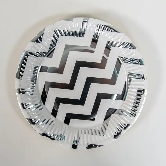 Набор 10 бумажных стаканов 18cм, Бумага, C рисунком