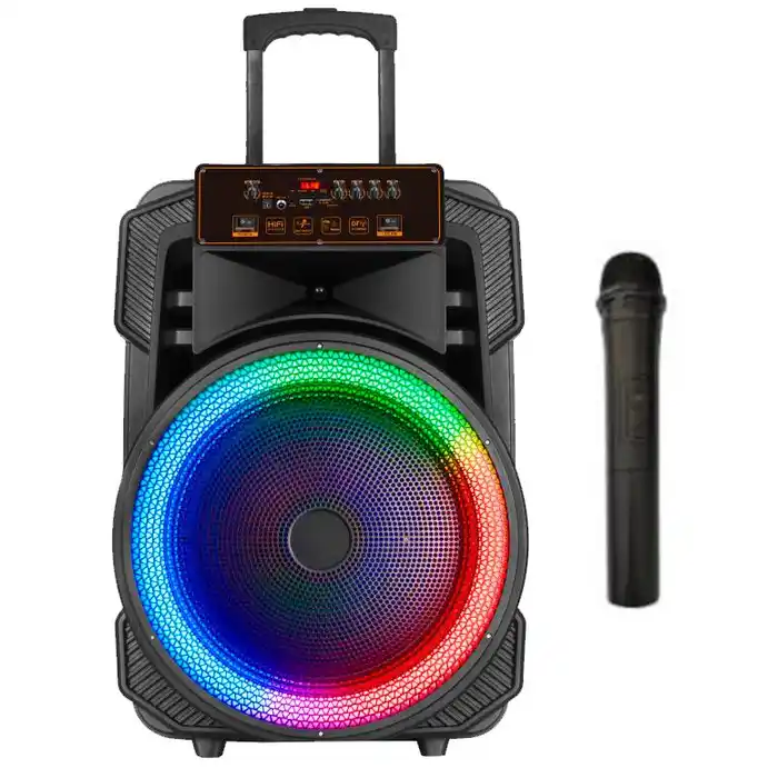 Колонки, KOLAV, Пластик, USB/FM/Blu..