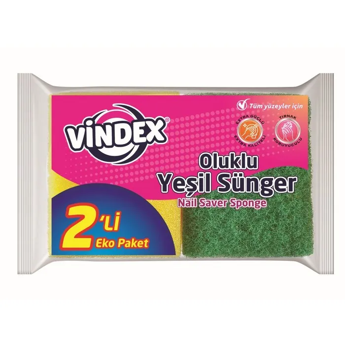 Cumpara  Bureți, cârpe de vase - Губка для посуды, VINDEX, 2 buc, Полиуретанов..