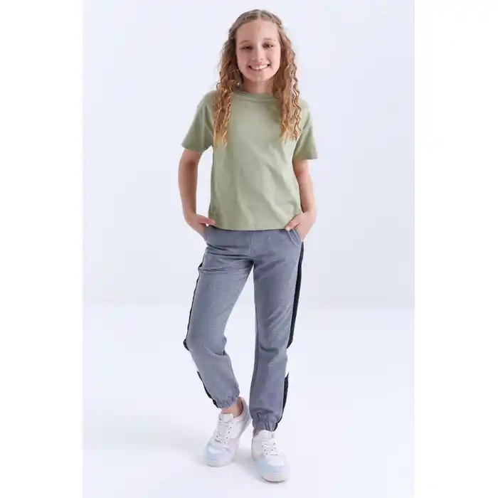 Спортивные штаны, TOMMY LIFE, Детей, Хлопок с добавками, Различные Цвета