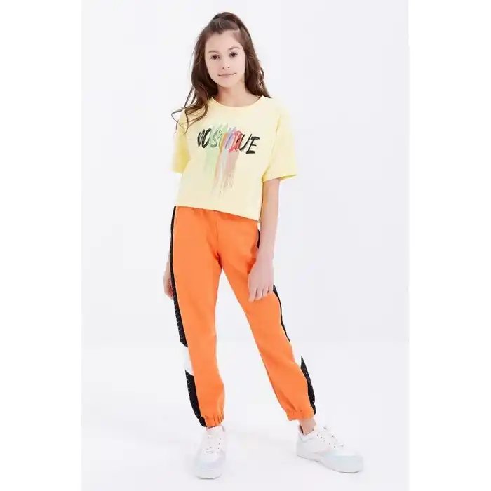 Спортивные штаны, TOMMY LIFE, Детей, Хлопок с добавками, Различные Цвета