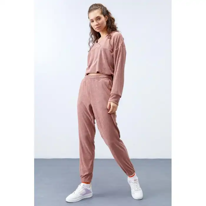 Спортивные штаны, TOMMY LIFE, Женщин, Хлопок с добавками, Различные Цвета