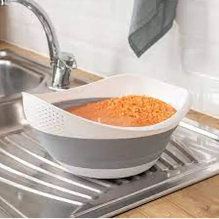 Купить  Тёрки, Cита и Дуршлаги - Дуршлаг, BEE HOME, Гибкий, 27см, 22см, 9см, С..