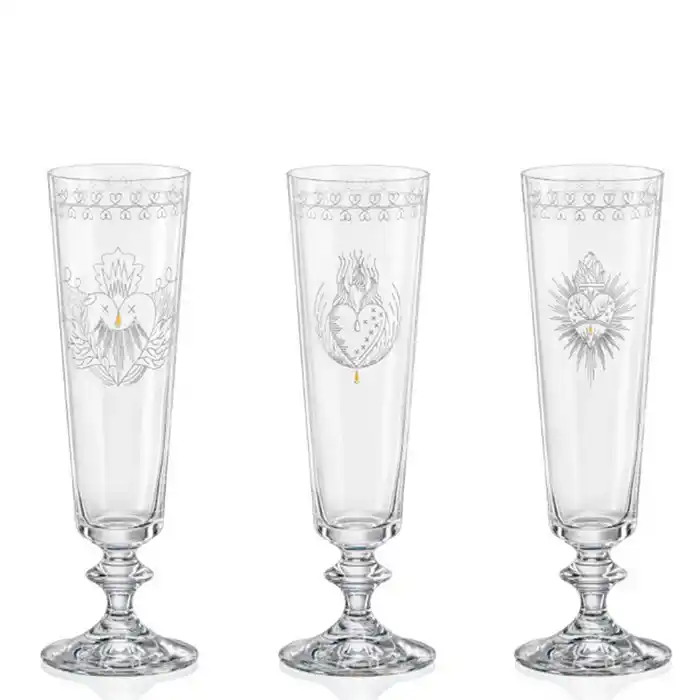 Набор 6 бокалов, BOHEMIA, Стекло, 205мл