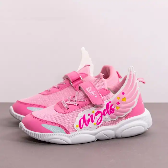 Кроссовки детские, GEZER, 30-35, Розовый, Текстиль/Полиуретан, Подошва PVC