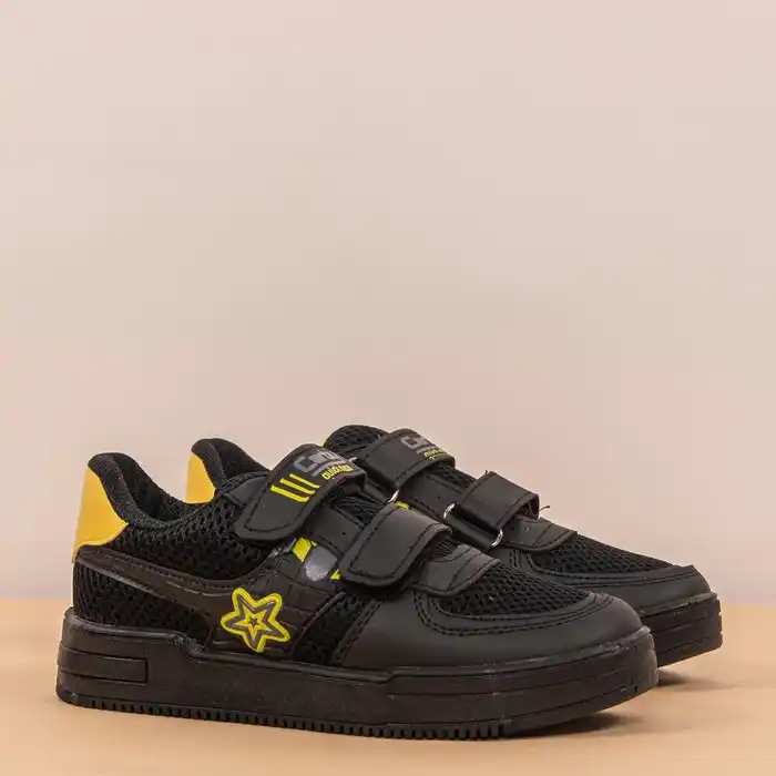 Детские кроссовки, CARBY, 31-34, Че..
