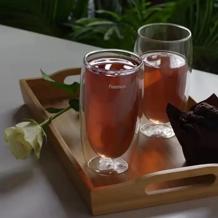 Набор из 2 стаканов, FISSMAN, Стекло, 350 мл