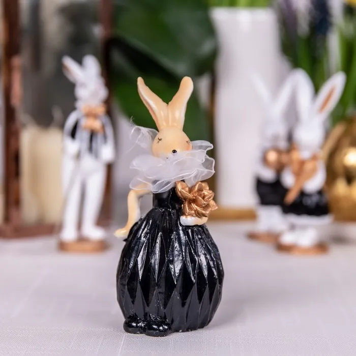Cumpara  Figurine de Paște - Декоративная фигурка, PAULA, Зайчик, Черный..